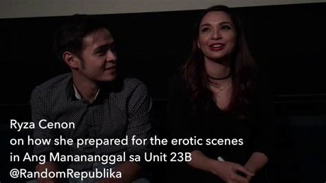 ryza cenon nudes|Ryza Cenon SEX Scene .